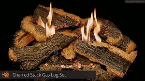 Happy #firefriday! Golden Blount’s newest gas log set features...