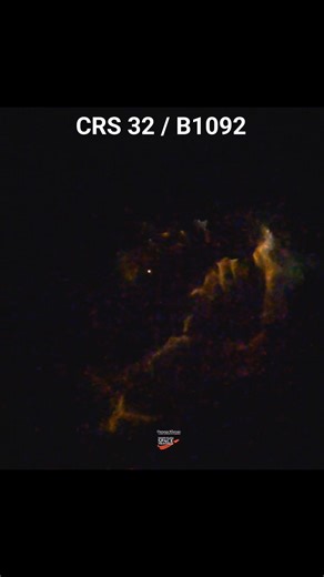 The SpaceX Booster B1092 boostback nebula from the CRS 32 mission. Dennis Hlavsa / @dhlavsa with SpaceX FrontPage | Space FrontPage