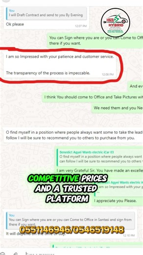 2019 NETA N01 380 FULL ELECTRIC SUV AVAILABLE FROM OCTOBER 30TH IN ACCRA GHANA Rush and snatch this Neta N01 at just GHC 180,000 Model: NETA N01 380 Electric Range: 300 km Battery Health: 95% to 97% Mileage: 38,000 km Price: GHC 180,000 Call Now: 0551146946 or 0546519148 This Car is Very Good for City Use and Daily Work, as well as Travelling Outside Accra or Kumasi. It is Good to the working Ladies, working Gentlemen and daily home Errands in Style without wasting a dime on Fuel. Every Car come