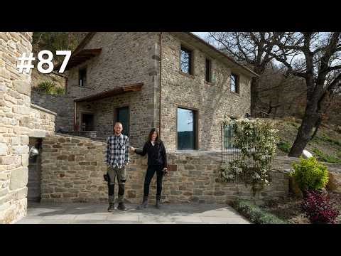 #87 It almost RUIN our ITALIAN GARDEN. Did it survive? Corten flowerbed curbs, more plants.