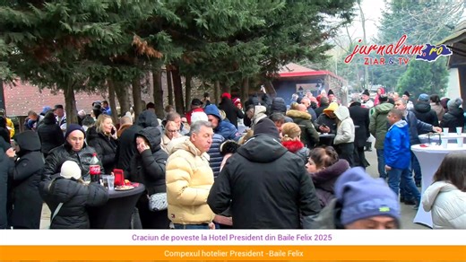 Craciun de poveste la Hotel President Baile Felix -2025 | Jurnalmm.ro Maramures