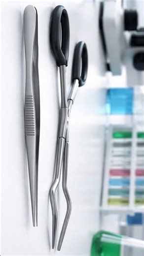 Tongs & Tweezers Explained | Introduction to Lab Apparatus | PBA / Federal Board Practical #shorts