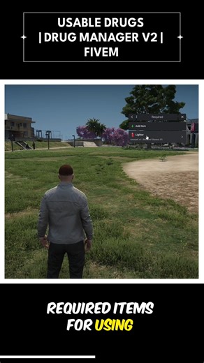 Usable Drugs | Drug Manager V2 | #fivem #gta5 #roleplay #gtaonline #gtarp Full Video - https://youtu.be/1S7BdfhoXMM Take your FiveM server to the next level with FiveM Drug Manager, a fully customizable and optimized drug system packed with powerful features! Features: ✅ All Item Images & SQL Included ✅ Create Unlimited Drug Labs ✅ 9 Preconfigured Collection Points ✅ 31 Preconfigured Processing Points ✅ 6 Preconfigured Drug Fields ✅ 2 Drug Selling Zones (Sell to NPCs) ✅ Corner Boy System (NPC Dr