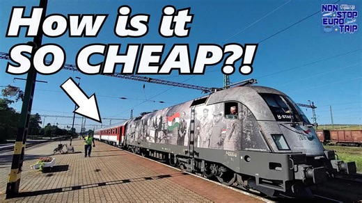 The SECRET Way From Hungary to Slovakia... in FIRST CLASS!