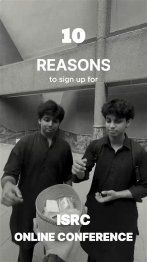 Student Research Forum on Instagram: "This year, the International Student Research Conference (ISRC) brings an exclusive online conference, with premier journal clubs, special Meet-the-Professors sessions, and of course, everything the in-person conference has to offer, all from the comfort of your own home. Sign up for ISRC (Online) 2025 to gain exposure and network with professionals in your field, without stepping an inch outside your house. What's more, there's a special surprise in store f