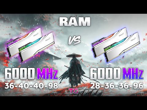 RAM 6000MHz CL28 vs CL36 - How Do Timings Affect Gaming Performance?