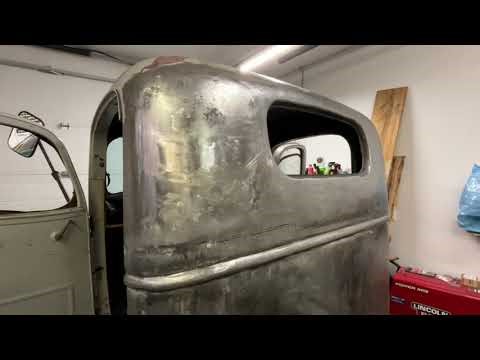 Bodywork on the 43 Chevy