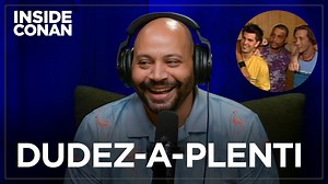 7.6K views · 79 reactions | Colton Dunn remembers how he became a member of Conan’s boy band, Dudez-A-Plenti. | Team Coco | Facebook