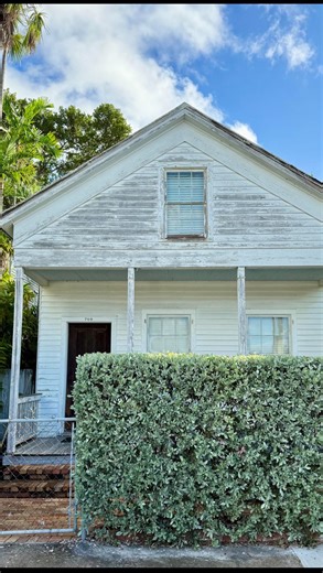  709 Frances St • Old Town Key West This Conch home has been opened...