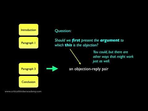 Analysis of a Sample Argumentative Essay: The Main Body