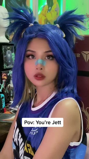 Immersive Neon Cosplay Experience with Jett