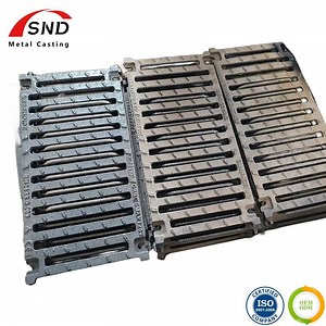 [Hot Item] Cast Iron Sewer Manhole Cover with Flooring Grating for Sewer Drain Cover