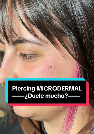 Proceso completo del piercing microdermal