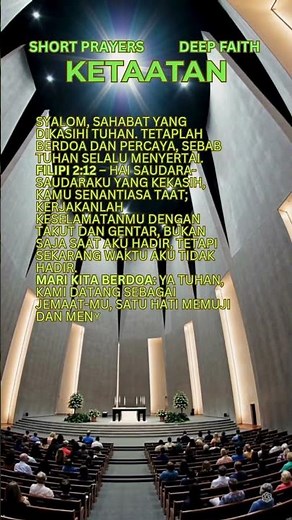 Ketaatan Membawa Berkat. 1 Tesalonika 5:17. Tetaplah berdoa. #TetaplahBerdoa #AltarPujian #berdoa