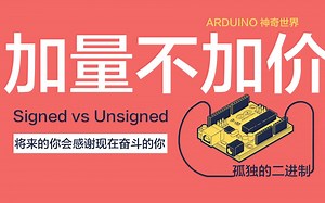 Signed vs Unsigned - 孤独的二进制 - 每天5分钟 带你走近Arduino的神奇世界