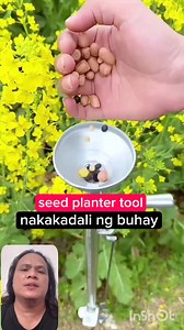seed planter tool, nakakadali ng buhay. #plantertool #seedplantertool #fingerstyletalents credit: loader shope | Fingerstyle Talents