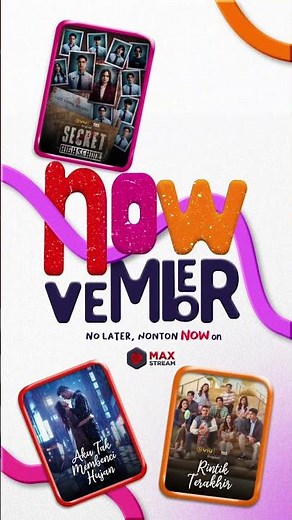 You can watch interesting shows to accompany your days NOW on MAXStream 🍿😍