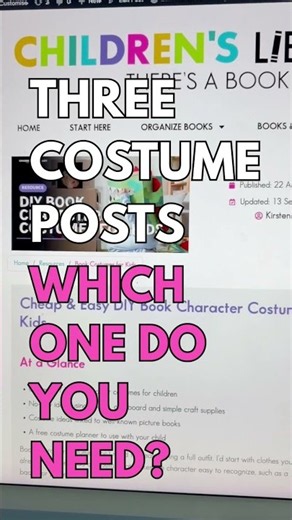 3 Homemade DIY Costume Posts | Children, Halloween and Teacher Ideas