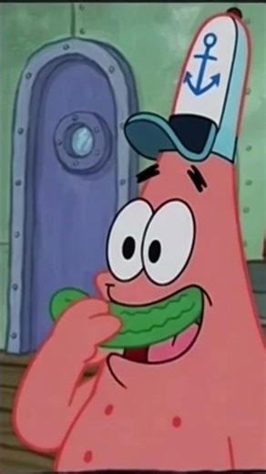 Patrick that's a pickle meme but it's ruined by Ai