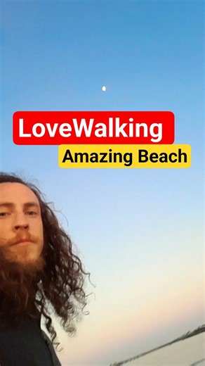 Walking in Heaven #lovewalking #hiking #walking #youtubeshorts #youtube #beach #moon #nature #viral