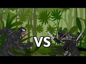 Venom vs Alien and Predator | AUTO RPG Anything