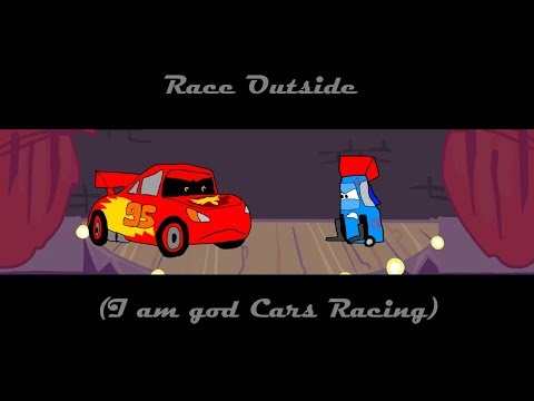 FNF | Race Outside [I AM GOD Cars Racing] (+ FLP)