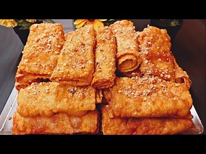 🍯 Greek Honey Rolls (Diples) | Traditional Crispy Dessert!