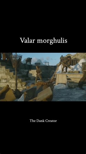 The Dank Creator | "Valar Morghulis" Game of Thrones is an American fantasy drama television series created by David Benioff and D. B. Weiss for HBO. Arya... | Instagram