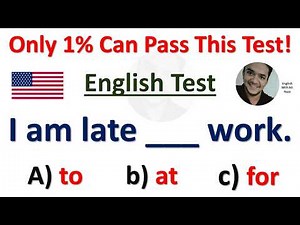 Only 1% Can Pass This English Test | 50 Tricky Grammar & Vocabulary Questions