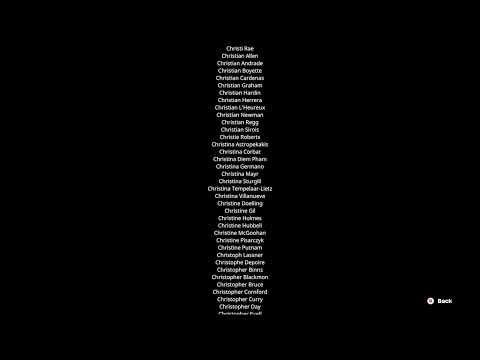 Fortnite - Full Game Credits (As of Nov 2025) w/music