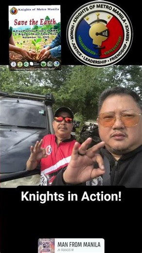 December 06, 2025 Save the Earth - KMM tree planting project of our Fraternal Organization.