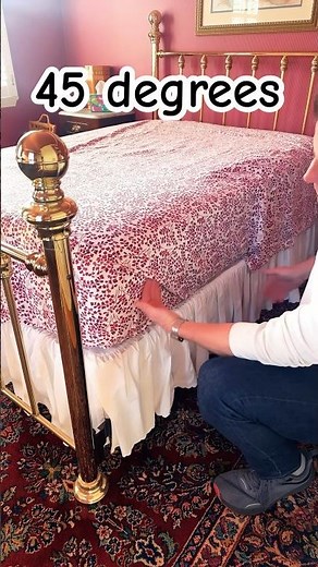 PERFECT Bed Corners in Minutes with This US Navy Hack!