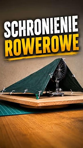 #7 Bike Shelter #survival #bushcraft #bike #shelter