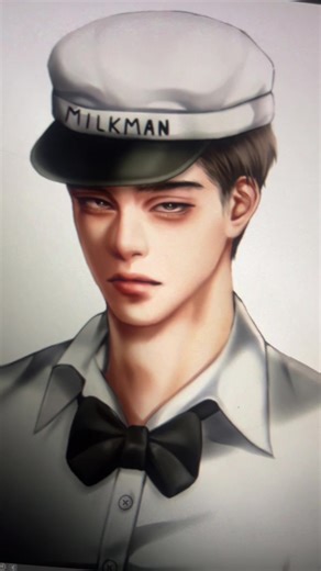 Milkman Fanart Drawing by Francis Mosses