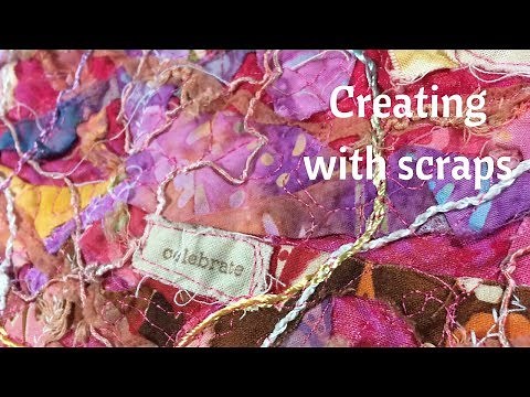 Using My Scraps to Create New Fabric