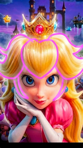 How To Draw Princess Peach 🍑 Super Mario #art #drawing #tutorial