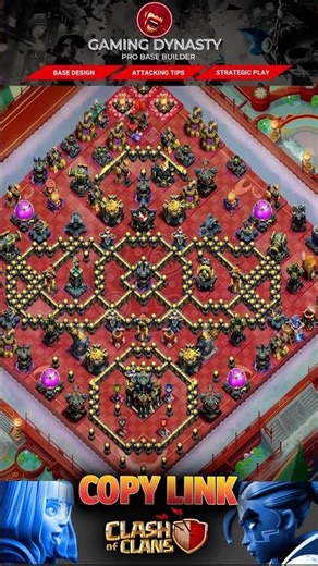 NEW TOP 10 BEST Town Hall 17 (TH17) Base Layout + Copy Link 2026#shorts #shortvideo