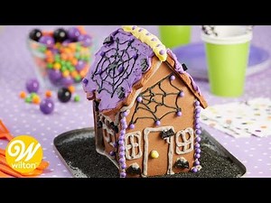 How to Decorate a Halloween Cookie House | Wilton