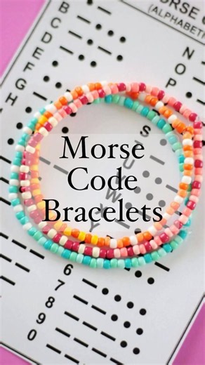 Morse Code Bracelets