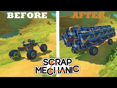 How To Build A Transformer Truck In Scrap Mechanic