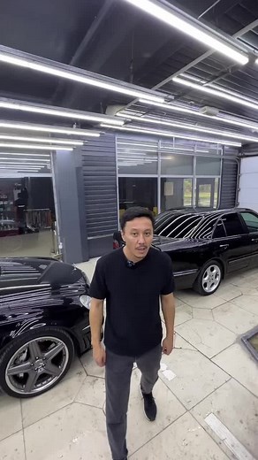 Luxury Cars Showcase in Modern Garage Environment