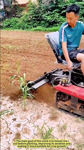 Modern Farming in Action: Powerful Rotary Tillers Transform the Fields.