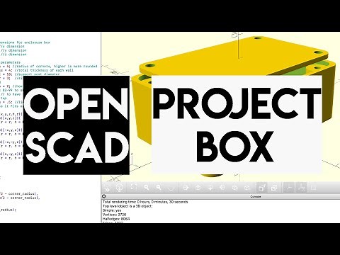 Openscad: How to Model an Enclosure Generator