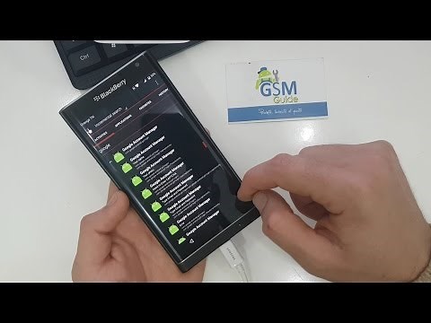 Blackberry Priv Bypass and remove google account 2017