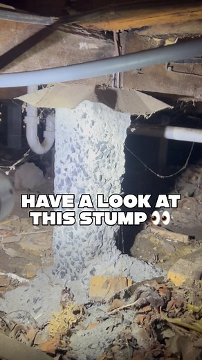 Building Inspections Australia on Instagram: "🧐 People automatically think timber stumps when talking about under floor damage but concrete stumps are still at risk. 👀 You have to divert all rain run off away from your house to stop expensive, unnecessary defects to your foundations. 🤙 #drainage #housemaintenance #homemaintenancetips #structuraldamage #buildinginspector #houseinspection #buildinginspectionsmelbourne #housetips #morningtonpeninsula #firsthomebuyers"