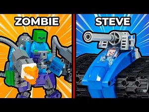 I Built a LEGO Minecraft War