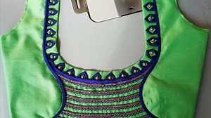 562K views · 10K reactions | Lets learn how to stitch a very simple back neck design of a blouse. You all can try stitching the back blouse design by watching this video simultaneously. This is a very easy and simple design of a back blouse. Absolute beginners can try stitching this blouse. Hope you all liked this video of how to stitch a back blouse design. Do follow Blouse Designing for more such awesome videos on back blouse design. | Blouse Designing | Facebook