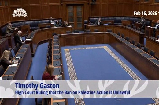 🗣️ 𝐒𝐞𝐭𝐭𝐢𝐧𝐠 𝐭𝐡𝐞 𝐫𝐞𝐜𝐨𝐫𝐝 𝐬𝐭𝐫𝐚𝐢𝐠𝐡𝐭… 𝐏𝐚𝐥𝐞𝐬𝐭𝐢𝐧𝐞 𝐀𝐜𝐭𝐢𝐨𝐧 𝐢𝐬 𝐚 𝐓𝐞𝐫𝐫𝐨𝐫𝐢𝐬𝐭 𝐎𝐫𝐠𝐚𝐧𝐢𝐬𝐚𝐭𝐢𝐨𝐧 When Sinn Féin attempted to sanitise the actions of Palestine Action, I challenged it directly. This is not peaceful protest. This is a campaign built on criminal damage, intimidation and the targeting of lawful businesses. It is extremist in nature and should be called out as such. While People Before Profit sought to defend the indefensible, and the Socia