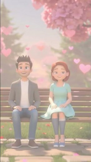 Cute Valentine Love Story 💖 Romantic Cartoon Animation
