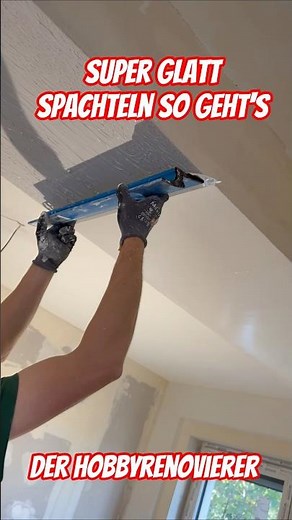 How to apply super smooth plaster to walls